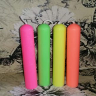 Fluorescent ~ Soy ~ Wax Play Candles