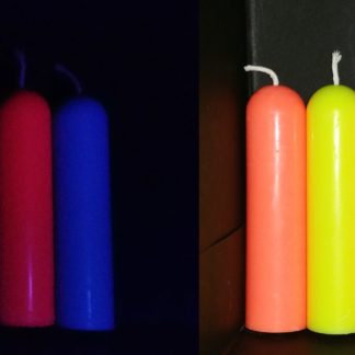 UV Fluorescent Soy Wax~Low Temp Candle
